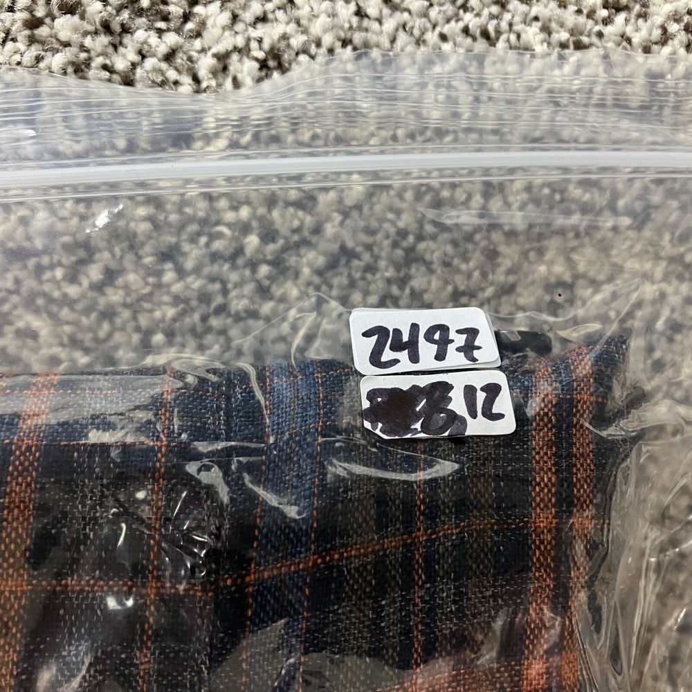 G Vasta Shirt Medium Flannel Plaid Biella Collezioni Button Up Italy Mens - Picture 10 of 10